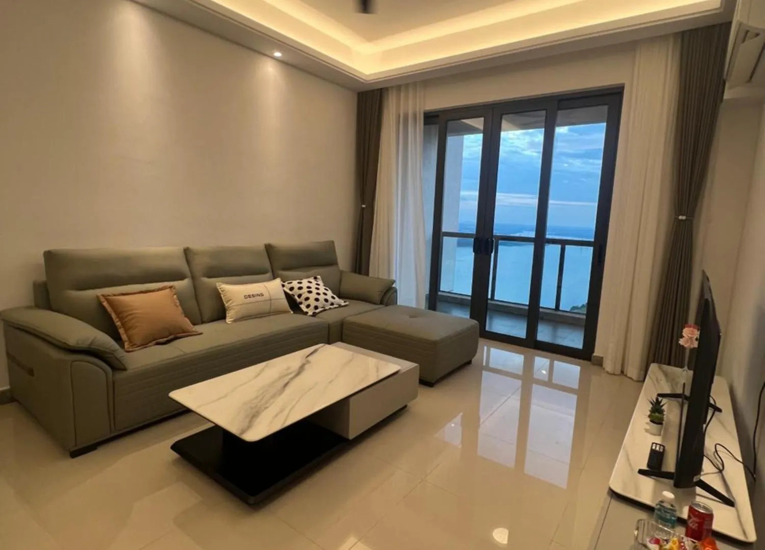 Apartment Ferienwohnung R&F 2R2B Unit Full Seaview Johor Bahru